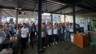 Relawan Kawan Gibran Jatim Kian Optimis Menang Satu Putaran