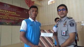 Perayaan Natal Tahun 2023, Belasan Warga Binaan Lapas IIB Jombang Dapat Remisi