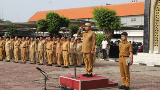 Apel Pagi Usai Libur Nataru, 39 ASN Pemkab Jombang Bolos Tanpa Alasan