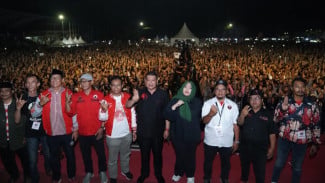 Melalui Pesta Rakyat, Puluhan Ribu Pendukung Ganjar-Mahfud Janji Raih Suara Terbanyak