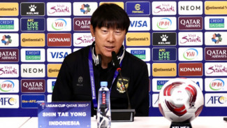 Piala Asia 2023: Tak Peduli Rangking FIFA, Shin Tae-yong Tegaskan Indonesia Tak Gentar Lawan Irak