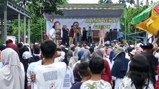 Ribuan Masyarakat Hadiri Jalan Sehat Gemoy di Malang