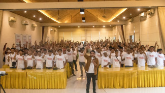 Kornas Gibran Pimpin Warga Pasuruan 'All In' Prabowo