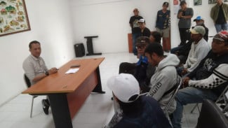 Puluhan Jukir Pasar Induk Among Tani Pertanyakan Nasib