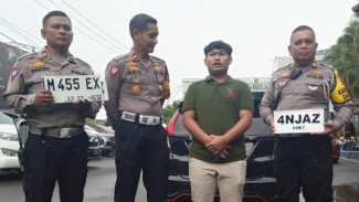 Gunakan Plat Nomor Palsu, Mahasiswa UB Asal Sumenep Diamankan Satlantas Polresta Malang Kota