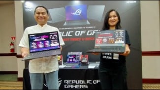 Tipis dan Powerfull Asus Pasang Target Penjualan 25 Ribu Laptop Gaming di Jatim