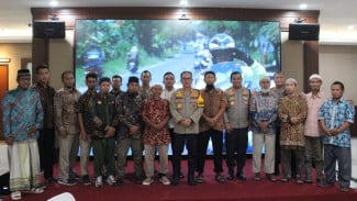 Jelang Lebaran Eks Napiter Bertemu Polda Jatim