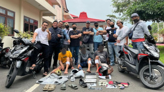Meresahkan, Satreskrim Polres Batu Akhirnya Berhasil Jinakkan 3 Residivis Ranmor