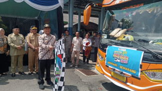 Ratusan Warga Jombang Ikuti Program Balik Gratis ke 4 Tujuan di Jatim