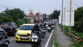 Arus Balik Mudik Lebaran 2024, Jalur Arteri Jombang Dipadati Roda Dua