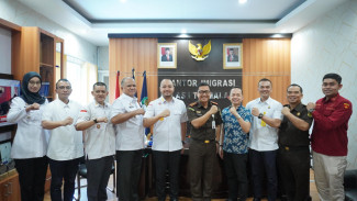Kantor Imigrasi Kelas I TPI Malang dan Kejaksaan Negeri Kota Batu Saling Bersinergi