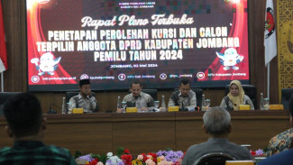 Ini Nama 50 Calon Terpilih Anggota DPRD Jombang yang Ditetapkan KPU