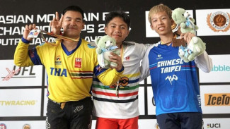 Atlet Downhill Asal Kota Batu Berhasil Jadi Juara Asian Mountain Bike di Malaysia