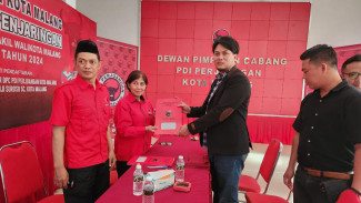 Pengacara Muda Daftar Bakal Calon Wali Kota Malang di PDI Perjuangan