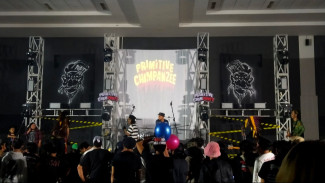 Konser Tunggal Primitive Chimpanzee Sukses Obati Kerinduan Pecinta Musik Bawah Tanah di Malang
