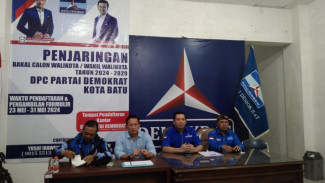 DPC Partai Demokrat Batu Buka Pendaftaran Calon Wali Kota