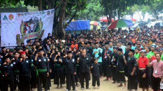 Festival Seribu Bantengan Meriahkan Harlah Ansor ke-90 di Pantai Balekambang Malang