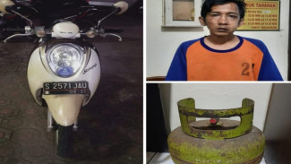 Anang Ditangkap Polisi Karena Curi Elpiji di Jombang