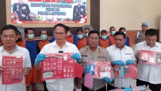 Ungkap 12 Kasus Peredaran Narkoba di Jombang, Polisi Tangkap 13 Orang