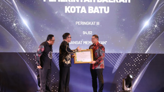 Pemkot Batu Raih Predikat Sangat Memuaskan dan Menjadi Tiga Terbaik Nasional