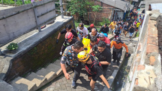 Pria Tanpa Identitas Ditemukan Meninggal Dunia di Sungai Bango Polehan Kota Malang
