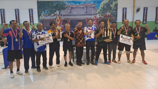 Kapolresta Malang Kota Kagum Animo Penggemar Tenis Meja di Malang Raya