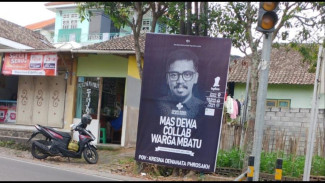 Banner Mulai Bertebaran, Mas Dewa Siap Maju Pilkada 2024 Kota Batu