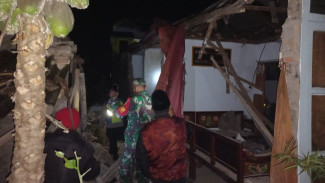 Ledakan Tabung Gas LPG Hancurkan Rumah, 1 Orang Luka Bakar Parah