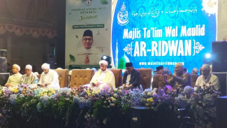 Wujud Syukur, Perumdam Among Tirto Batu Gelar Sholawat Undang 3 Habib