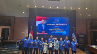 Pasangan Incumbent Mundjidah Sumrambah Resmi Kantongi Rekom dari Partai Demokrat