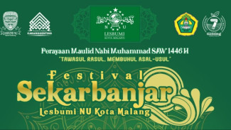 Ikhtiar Budaya Peringati Maulid Nabi, Lesbumi NU Kota Malang Kembali Gelar Festival Sekarbanjar 2024