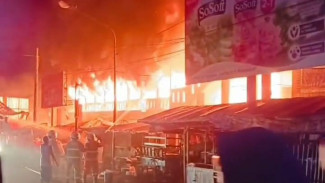 Pasar Pasrepan Pasuruan Kembali Dilalap Si Jago Merah