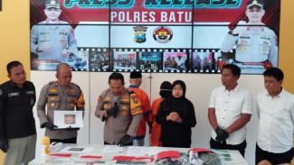 Sejoli Pekerja Hotel Diamankan Polres Batu Gegara Kasus Aborsi