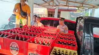 Pengiriman Miras Antar Wilayah Digagalkan Polisi di Jombang