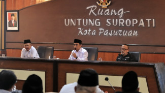 Silaturahmi, Plt Walikota Pasuruan Ajak Masyarakat Bersinergi Bangun Kota