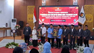 Ini Nomor Urut Paslon Bupati dan Wakil Bupati Jombang, di Pilbup 2024