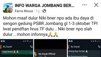 Beredar Informasi Pengobatan Ibu Ida Dayak Di PSBR Jombang, Polisi : Itu Hoax