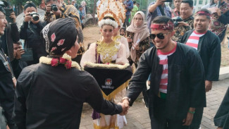 Maskot Pilkada Jawa Timur Tiba di Kabupaten Pasuruan
