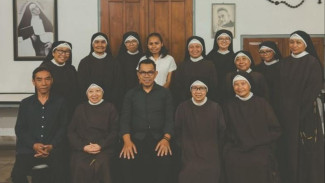 Slogan 'Ora Ori, Ora Oyi' Tokoh Agama Sampaikan Dukungan ke NH di Pilwali Batu