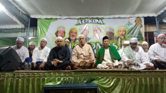 Di Depan Ribuan Jemaah Abah Anton Tegaskan Ingin Beri Manfaat Bagi Rakyat Kecil
