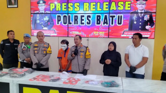 Koboi Jalanan Penembak Penjual Bakso Diringkus Satreskrim Polres Batu