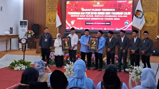 Hari Ini, Dua Paslon di Pilbup Jombang Bakal Debat Perdana Soal 3 Hal