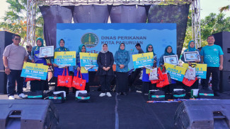 Rayakan Hari Ikan Nasional, Pj Wali Kota Pasuruan Dorong Konsumsi Ikan untuk Cegah Stunting