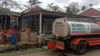 Atasi Kekeringan, BPBD Kabupaten Malang Distribusikan 3 Juta Liter Air Bersih Sejak September