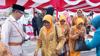 Raut Bahagia Terpancar dari 105 Veteran di Kota Batu saat Moment Hari Pahlawan
