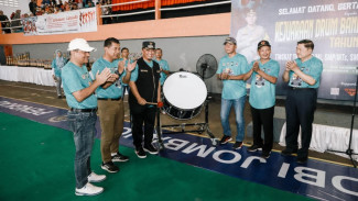 Kejurkab Drum Band Jombang, 55 Peserta Beradu Kekompakan dan Keserasian