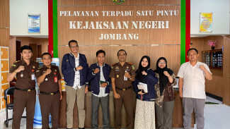 Mahasiswa Unhasy Teliti Efektivitas RJ di Kantor Kejaksaan Negeri Jombang