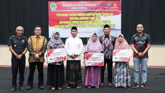 Ratusan Warga Kota Pasuruan Terima Bantuan Modal Usaha dari DBHCHT