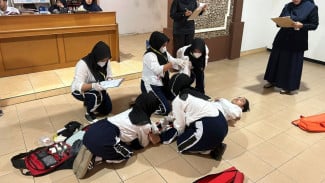 Wujudkan Generasi Kompeten dan Berempati, PMI Batu Gelar Lomba Pertolongan Pertama