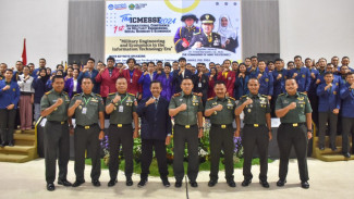 Poltekad Gelar Seminar Internasional Pertama Bahas Teknologi Militer dan Ekonomi di Era IT
